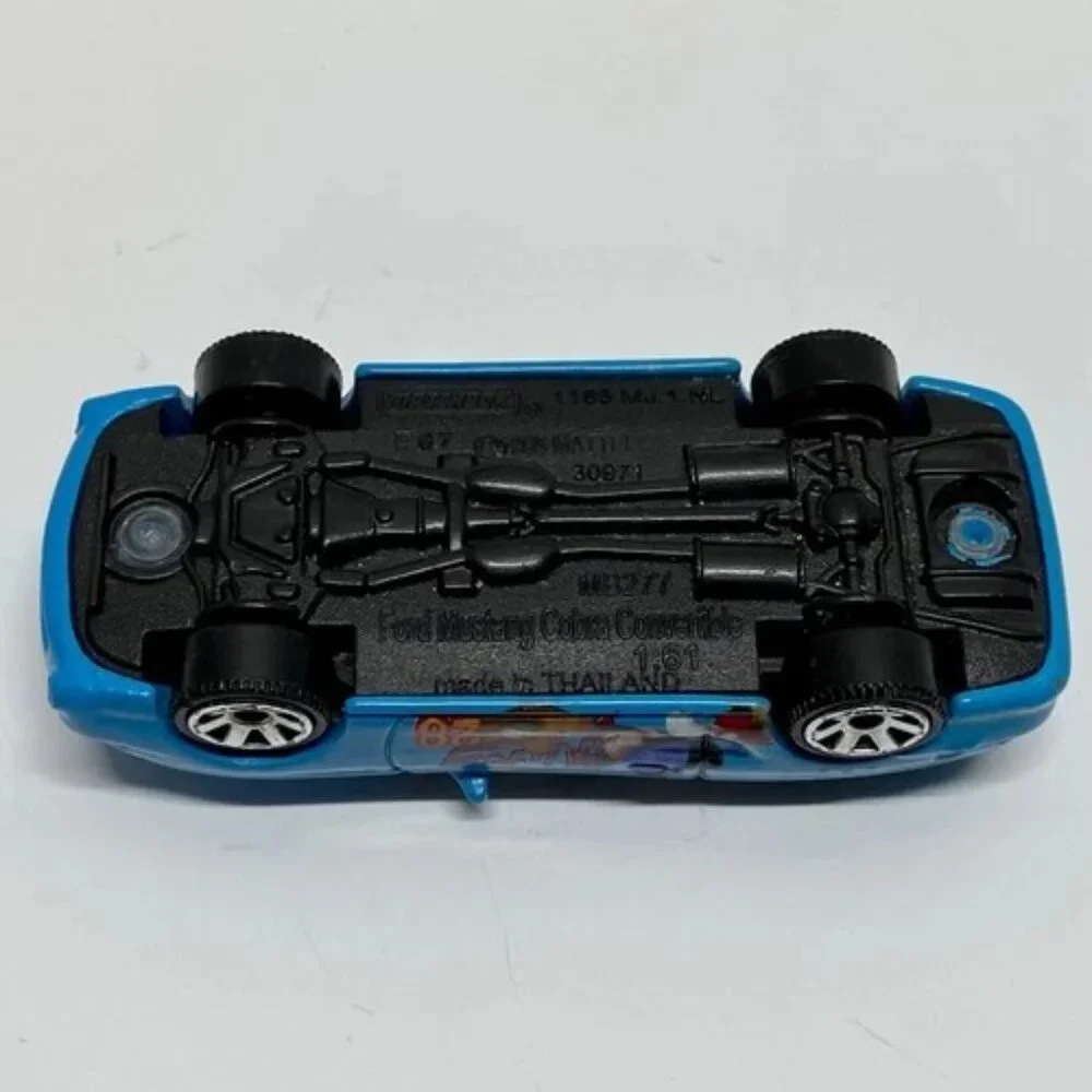 Vintage Matchbox 1994 Ford Mustang Cobra Convertible Donald Duck‎ + Mickey 1995